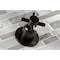 Kingston Brass Tub and Shower Faucet, Oil Rubbed Bronze, Wall Mount KBX8145DX - alternate 3